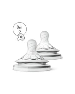 Avent Tetina NATURAL pentru nou-nascuti SCF040/27, 2 bucati