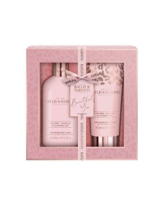 Baylis & Harding Set cadou Duo Jojoba, Vanilla & Almond Oil- Luxury bathing gift set