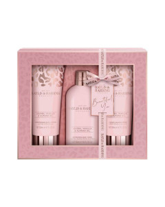 Baylis & Harding Set cadou Trio Jojoba, Vanilla & Almond Oil- Luxury bathing essentials