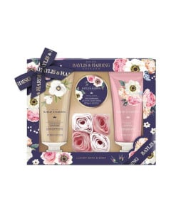 Baylis & Harding Set cadou Trio Royale Garden- Luxury bath treats