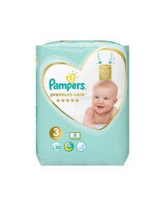 Pampers nr. 3 Premium Care Midi 6-10 kg, 20 bucati