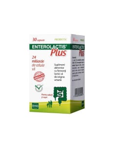 Enterolactis Plus, 30 capsule