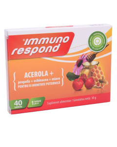 Immuno respond 750 mg, 40 comprimate