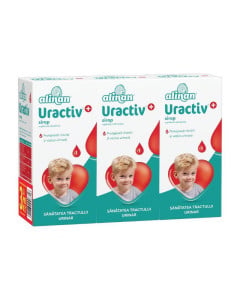 Alinan Uractiv sirop, 150 ml 3 la pret de 2
