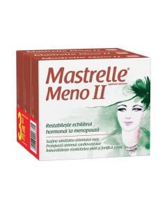Mastrelle Meno II, 30 capsule 3 la pret de 2