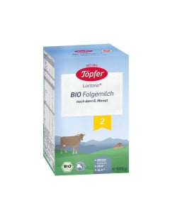 TOPFER Formula de lapte praf Bio 2, +6 luni, 600g
