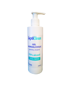 Septiclean gel hidroalcoolic pentru maini x 250 ml