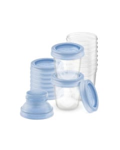 Avent recipiente stocare lapte matern, 10 bucati SCF618/10