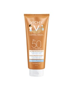 VICHY Capital Soleil Lapte Fata & Corp pentru copii SPF50, 300 ml