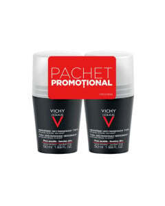 VICHY-Bipack deo roll-on homme 72h, 50 ml 1+50% Cadou