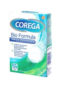 Corega Tabs bioformula, 30 comprimate