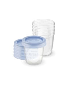 Avent Recipiente pentru stocarea laptului matern, 5 bucati - SCF 619/05
