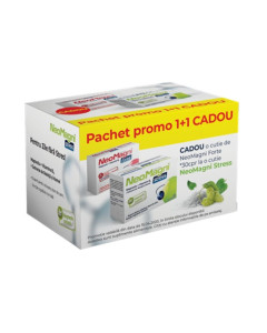 Pachet NeoMagni Stress 50 tablete + NeoMagni Forte 30 tablete Cadou