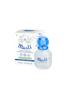 Mustela Musti Apa de ingrijire parfumata, 50ml