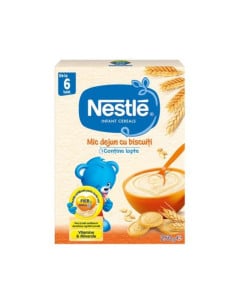Cereale Nestlé® Mic dejun cu biscuiti, 250g, de la 6 luni 