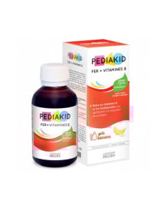 Pediakid Fier + Vitamina B sirop, 125 ml