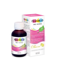 Pediakid Nez-Gorge sirop pentru raceala cu miere si lamaie (nas, gat), 125 ml 