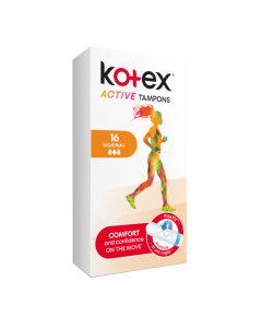 Kotex Tampoane interne Active Normal, 16 bucati