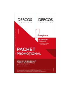 Dercos Bi-pack Sampon energizant cu aminexil, 200 ml 1+1-50%, Vichy