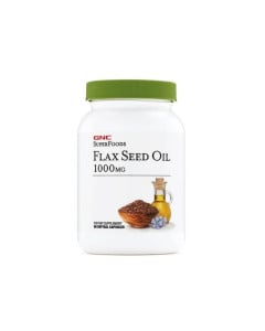 GNC Superfoods Ulei din Seminte de In 1000 mg, 90 capsule