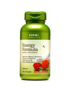 GNC Energy Formula, cu Ginseng, 100 capsule