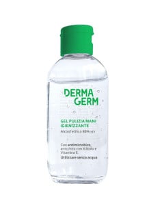 DermaGerm, Gel de maini igienizant cu 80% alcool, 100ml