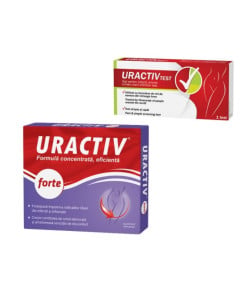 Uractiv forte 10 capsule + uractiv test
