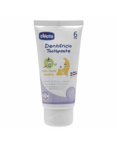 CHICCO Pasta de dinti mar + banana x 50 ml. 6 luni+, 02320-9