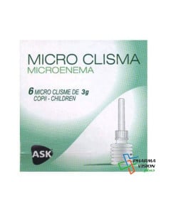 Micro clisma Copii 3g x6fl/cutie
