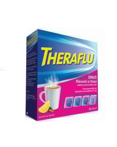 Theraflu sinus raceala si gripa, 10 plicuri