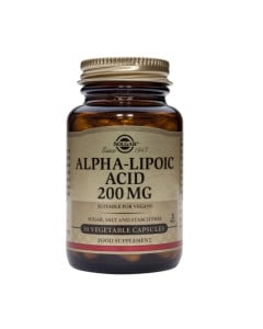 Solgar Alpha Lipoic Acid 200mg, 50 capsule 