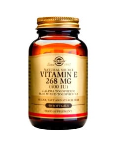 Solgar Vitamin E 268mg 400 UI, 50 capsule gelate