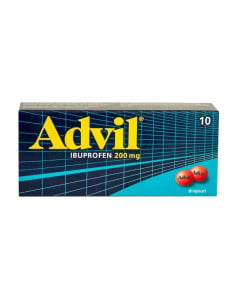 Advil 200 mg, 10 drajeuri