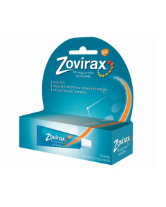 Zovirax crema 5%,  2 g