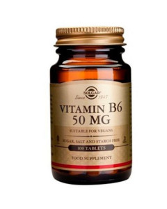 Solgar Vitamin B6 50 mg, 100 tablete