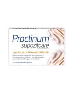 Zdrovit Proctinum supozitioare, 10 bucati