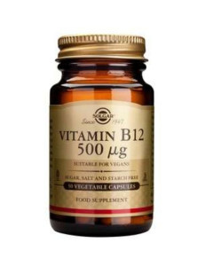 Solgar Vitamin B-12 500mg, 50 capsule