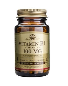 Solgar Vitamin B-1 100mg, 100 capsule