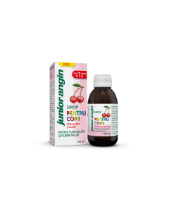  JUNIOR-ANGIN, sirop dureri de gat copii, fara alcool si zahar, 100 ml