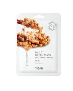 YADAH Daily Green Masca de fata Natto Collagen, 25 ml