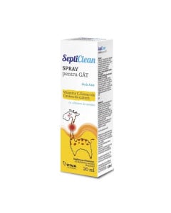 SeptiClean Spray pentru gat cu albastru de metilen, 20 ml