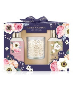 BH Set 3 piese RG193PCAN – Lumânare 60g/Crema de dus 100ml/Sapun lichid 100ml