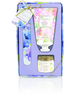 Baylis and Harding Set 3 piese RB16MAN – Pila unghii/Sare cristalina maini 70g/Crema maini si unghii 50ml
