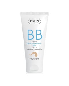 ZIAJA BB CREAM SPF15-TGM-nuanta natural, 50 ml