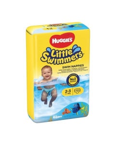 Huggies Chilotei inot Dory Little Swimmers, Nr. 2-3, 3-8 kg, 12 bucati