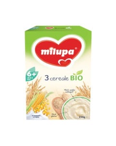 Milupa Bio 3 Cereale, de la 6 luni, 250g