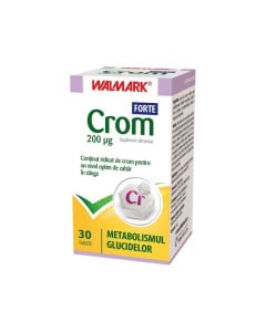 Walmark Crom Forte 200mg, 30 comprimate