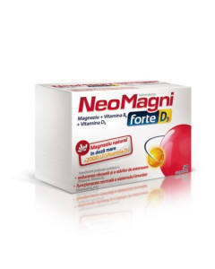 Neomagni Forte+D3, 50 comprimate
