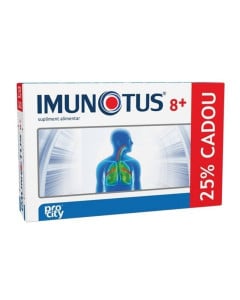 Imunotus 8+ pentru calmarea tusei productive, 8 plicuri + 2 plicuri Promo