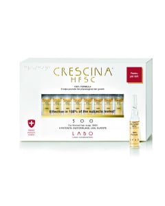 Labo Crescina HFSC 100% 500* pentru barbati, 20 fiole
